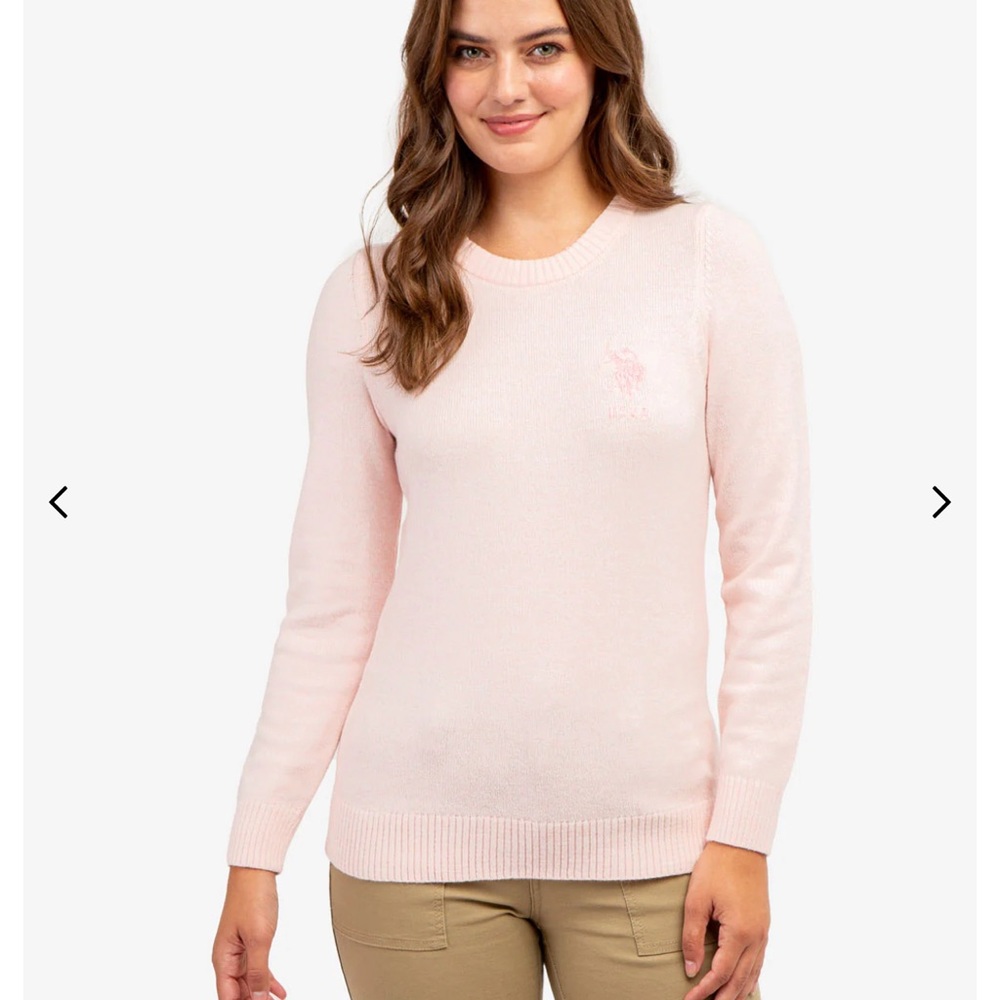 US Polo Assn. MARLED CREW NECK SWEATER
